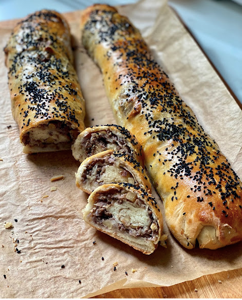 Try the Turkish Ground Meat Bread Rolls (Kıymalı Rulo)-Recipe