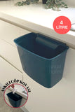 Practical Trash Can for Kitchen Cabinet Door 4L