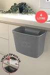 Practical Trash Can for Kitchen Cabinet Door 4L