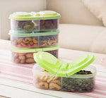 Small Portable food container 2 parts