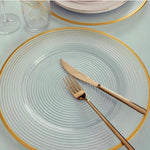 Dinning Hammered Plates Set of 6