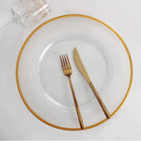 Dinning Hammered Plates Set of 6