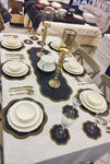 Elegant Table Runner and Placemats Set 19 Pieces