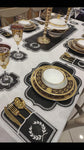Elegant Table Runner and Placemats Set 19 Pieces