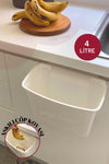 Practical Trash Can for Kitchen Cabinet Door 4L