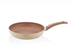 Cream Frying Pan Combo Set 5 Pieces