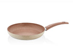 Cream Frying Pan Combo Set 5 Pieces